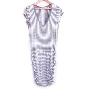 EUC Athleta Midi Dress with Scrunched Bottom Sides